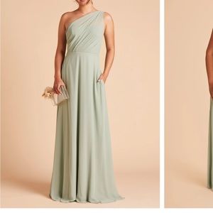 Birdy Grey Kira Bridesmaid Dress Sage Size Small